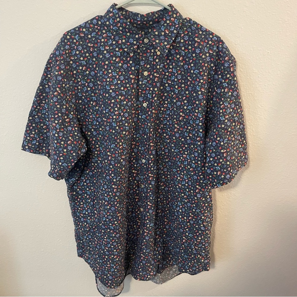 Ralph Lauren Floral Button Up Shirt